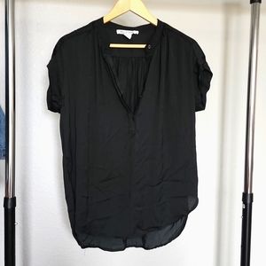 Black oversized top